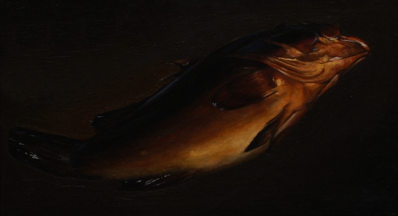 Grouper (40×24 cm) oil on canvas