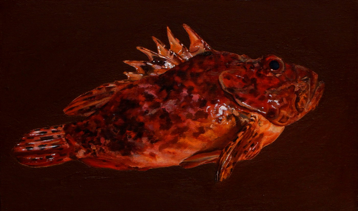 Scorpio (35x22cm) oil on canvas